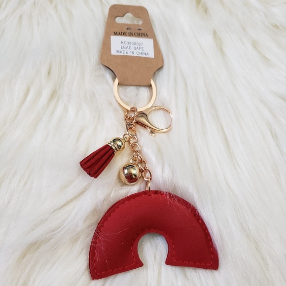 🌈 Rainbow Tassel Keychain & Bag Charm - Picture 3 of 4